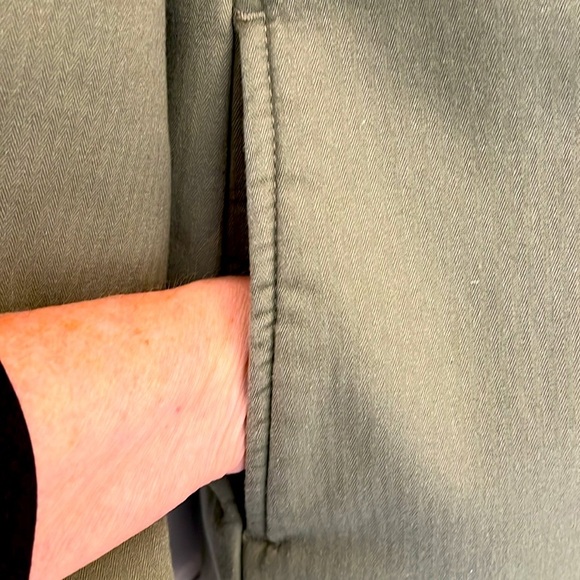 Hangten Cotton Fleece Jacket Women’s Small Green Pockets Streetwear Norm Hiking - Picture 11 of 17